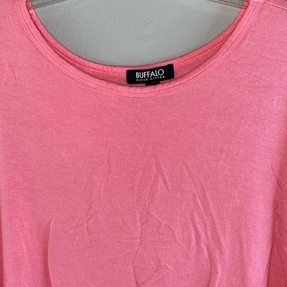 BUFFALOPink Relaxed Dolman Sleeve Tunic - Picture 6 of 12